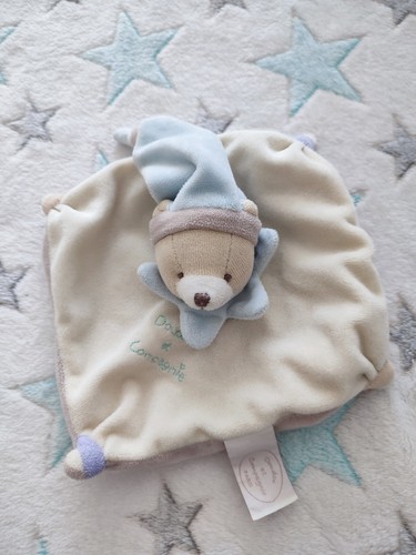 Doudou compagnie plat ours - compagnie,