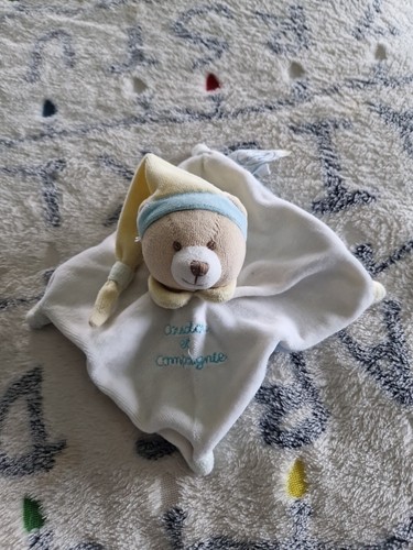 Doudou compagnie plat ours - doudou,