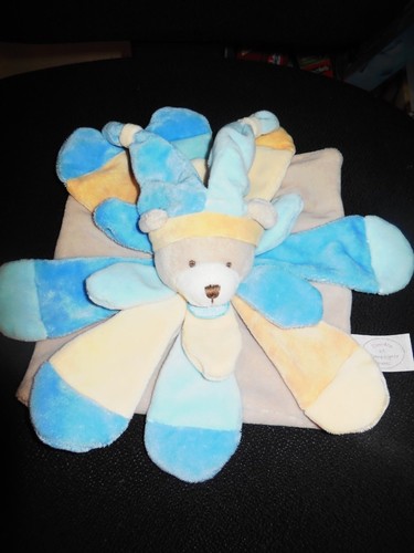 Doudou compagnie ours - et, plat