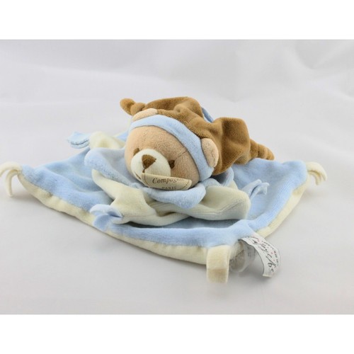 Doudou compagnie plat ours - doudou,