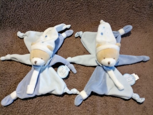 Doudou compagnie ours bleu - ours,